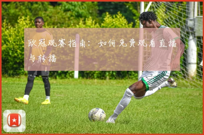 欧冠观赛指南:如何免费观看直播与转播