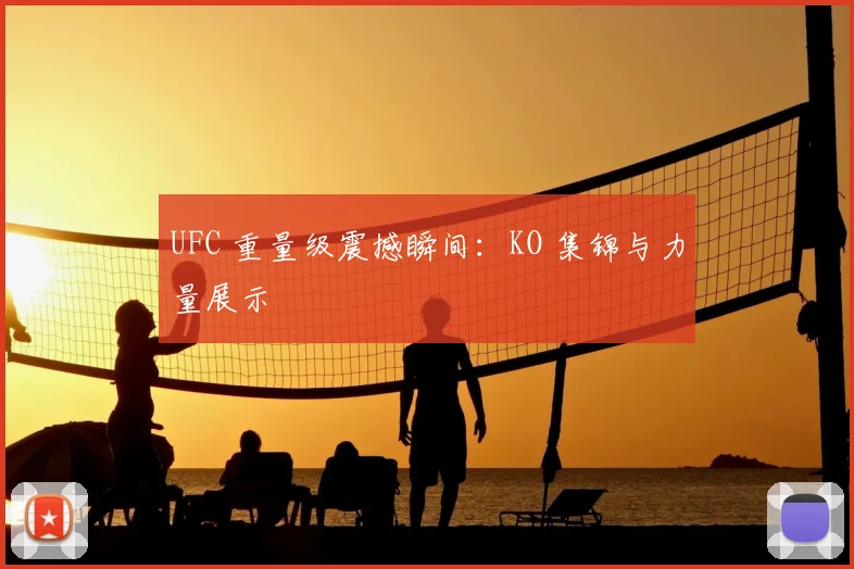 UFC 重量级震撼瞬间：KO 集锦与力量展示